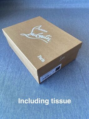 Authentic Christian Louboutin | Empty Box With Tissue Gift Decoration